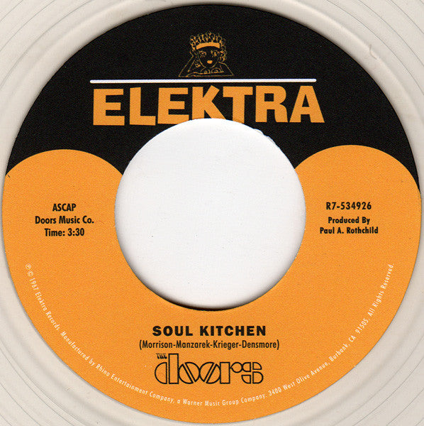 The Doors / X (5) : Soul Kitchen (7", RSD, Single, Ltd, Cle)