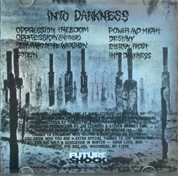 Winter (2) : Into Darkness (CD, Album)