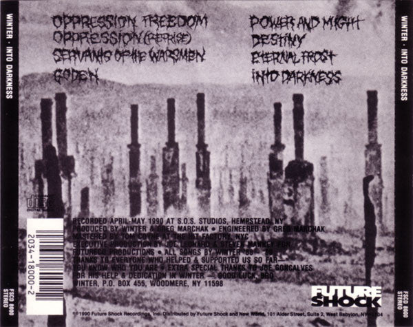 Winter (2) : Into Darkness (CD, Album)