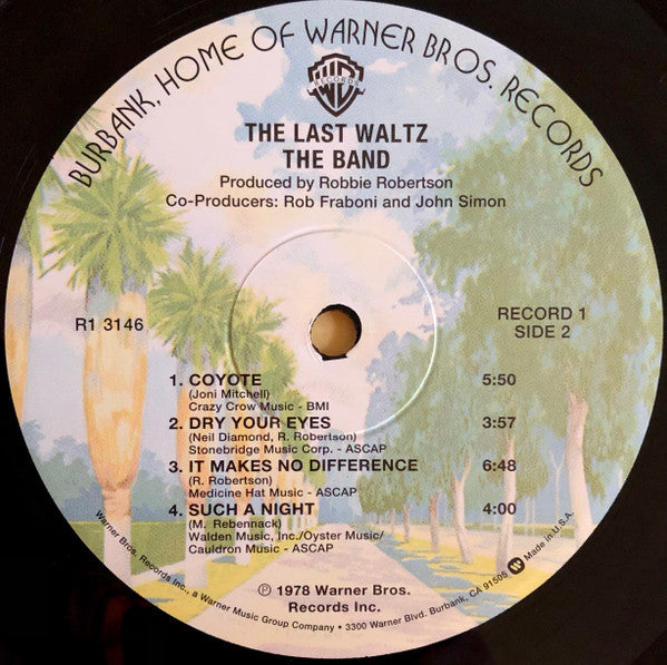 The Band : The Last Waltz (3xLP, Album, Ltd, Num, RE)