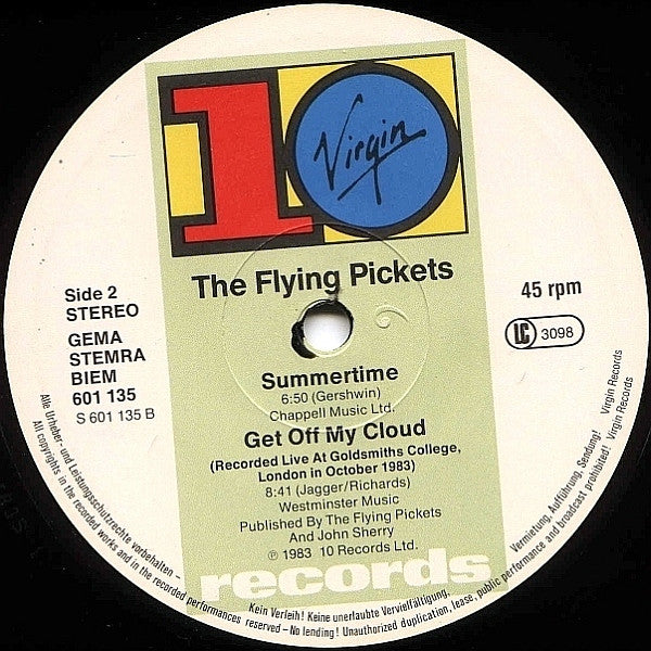 The Flying Pickets : Only You (12", Maxi)
