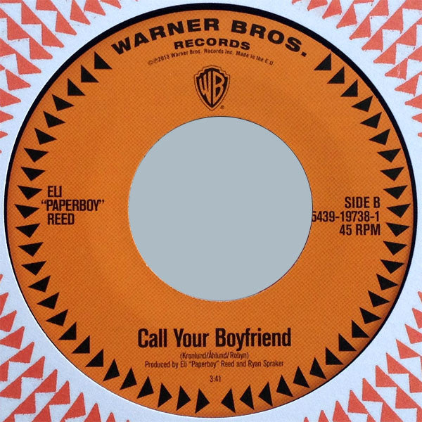 Eli "Paperboy" Reed : WooHoo (7", RSD, Single, Ltd)
