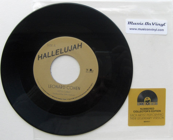 Leonard Cohen / Jeff Buckley : Hallelujah (7", RSD, Single, Ltd, Num)