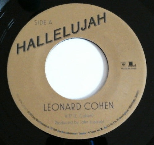Leonard Cohen / Jeff Buckley : Hallelujah (7", RSD, Single, Ltd, Num)