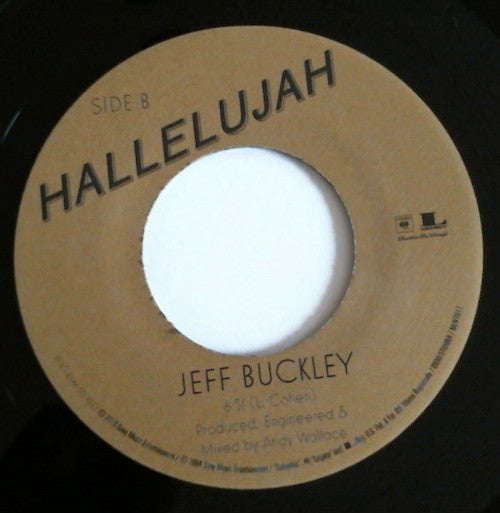 Leonard Cohen / Jeff Buckley : Hallelujah (7", RSD, Single, Ltd, Num)