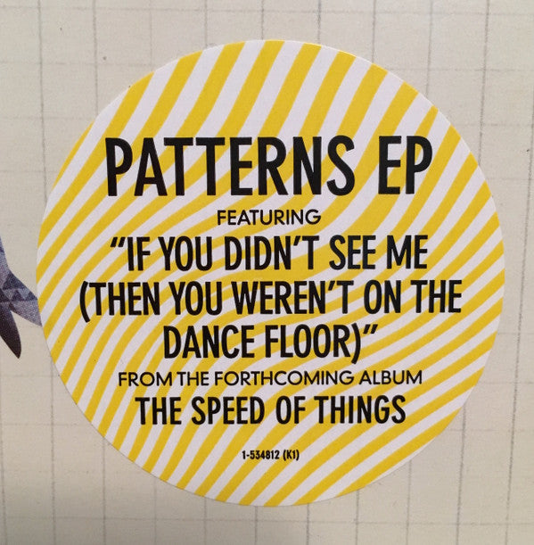 Dale Earnhardt Jr. Jr. : Patterns EP (12", EP, RSD, Ltd)