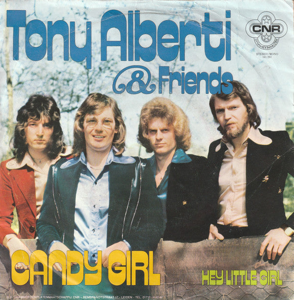 Tony Alberti & Friends : Candy Girl  (7", Single)