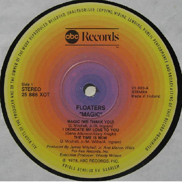The Floaters : Magic (LP, Album)