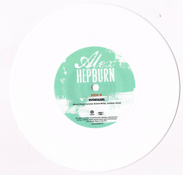 Alex Hepburn : Pain Is / Woman (7", Single, Whi)