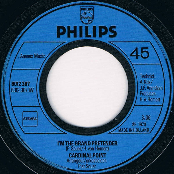 Cardinal Point : I'm The Grand Pretender (7", Single)