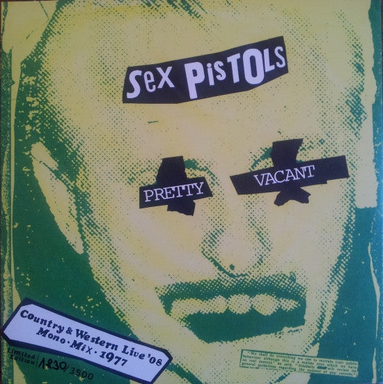 Sex Pistols : Pretty Vacant (7", RSD, Single, Mono, Ltd, Num)