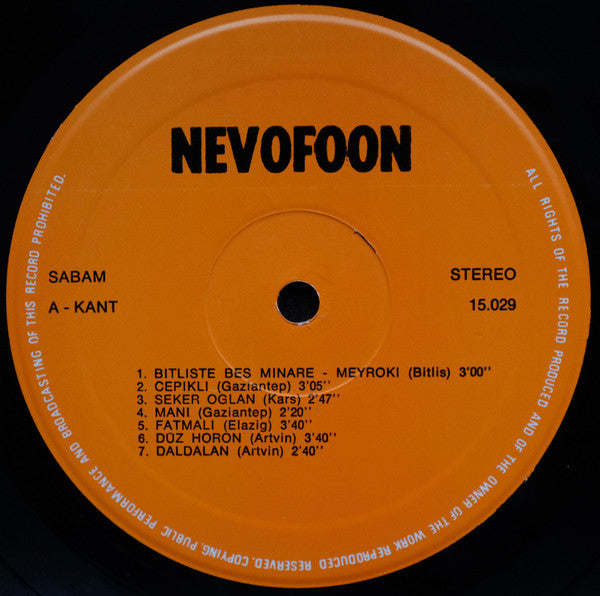 Unknown Artist : Türk Halk Oyunları - Turkish Folkdances (LP, Album)