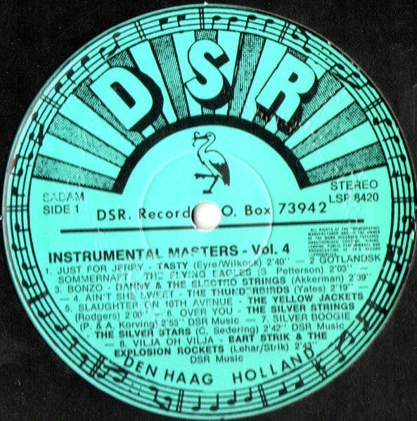 Various : Instrumental Masters Vol. 4 (LP, Comp)