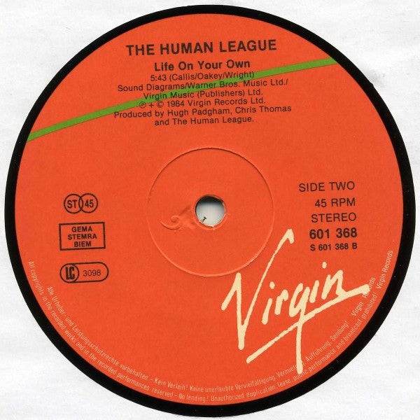 Human League* : Life On Your Own (12")