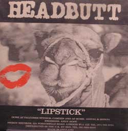Headbutt : Fat Elvis / Lipstick (7")