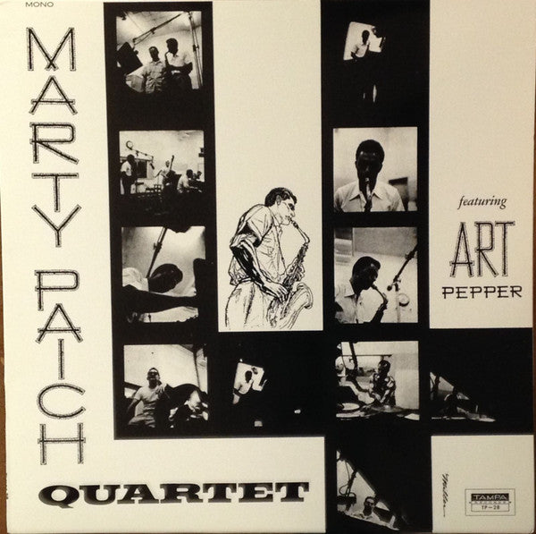 The Marty Paich Quartet Featuring Art Pepper : Marty Paich Quartet (LP, Album, Mono, RE)
