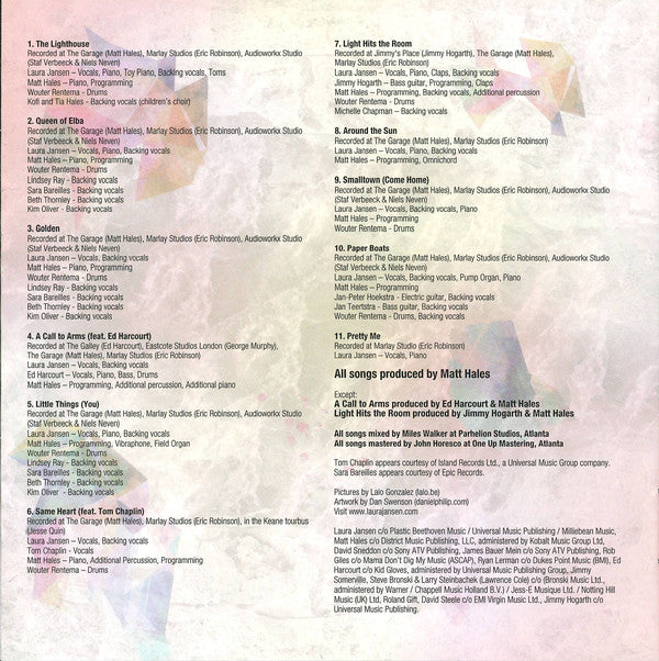 Laura Jansen : Elba (CD, Album, Dig)