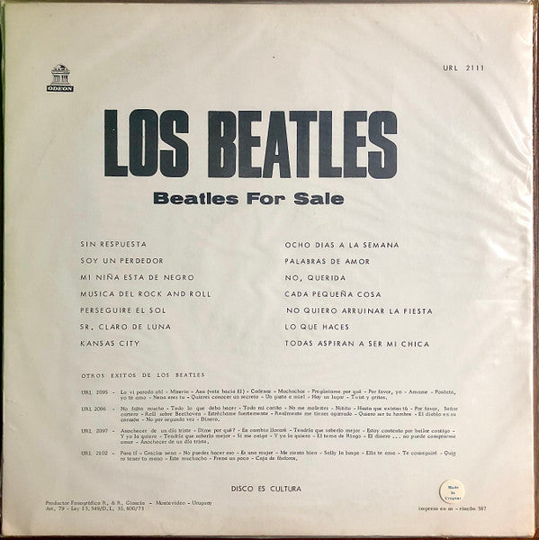 The Beatles : Beatles For Sale (LP, Album)