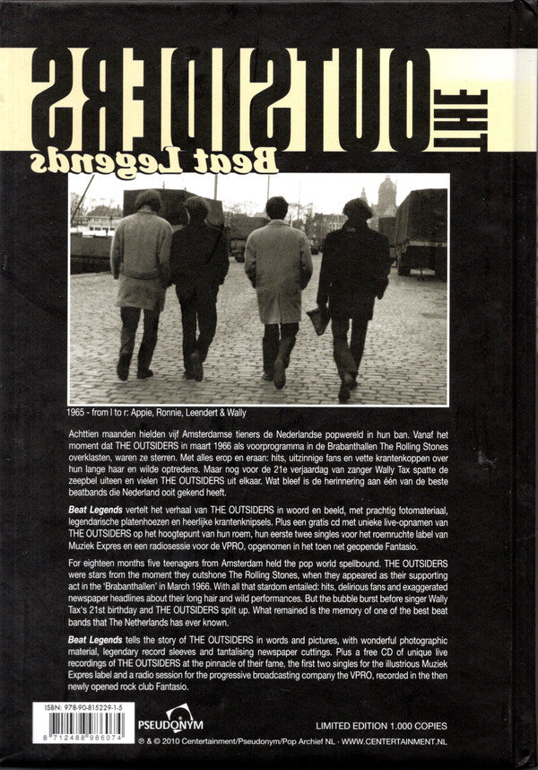 The Outsiders (5) : Beat Legends (CD, Comp, Ltd, Pho)