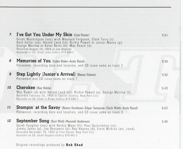 Clifford Brown : Ultimate Clifford Brown (CD, Comp)