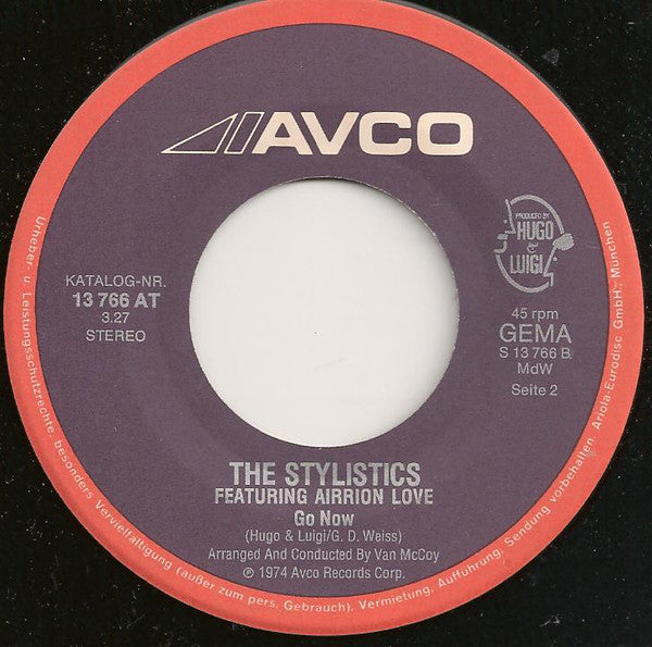 The Stylistics : Heavy Fallin' Out (7", Single)