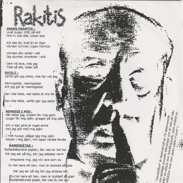 Suppository / Rakitis : Suppository / Allah Shnikov Terror (7", Gre)