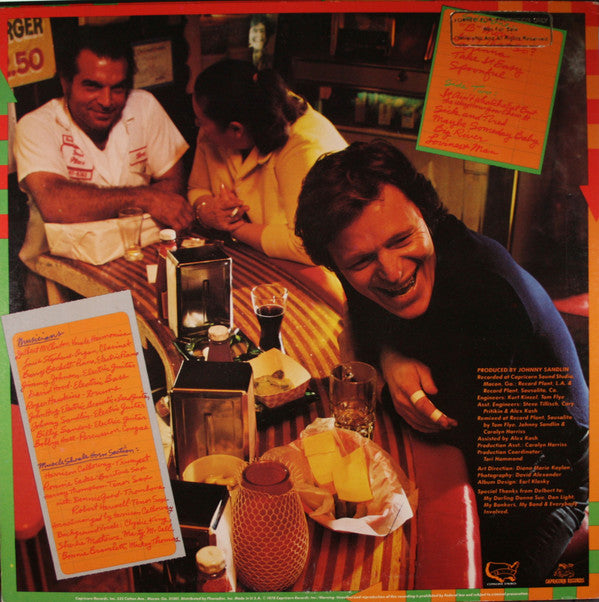 Delbert McClinton : Second Wind (LP, Album, Ter)