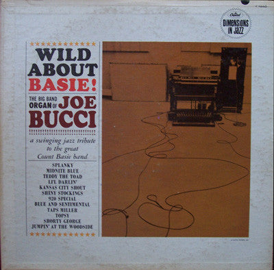 The Joe Bucci Duo : Wild About Basie! (LP)