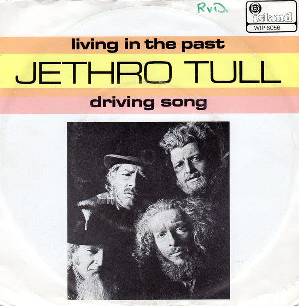 Jethro Tull : Living In The Past / Driving Song (7", Single)