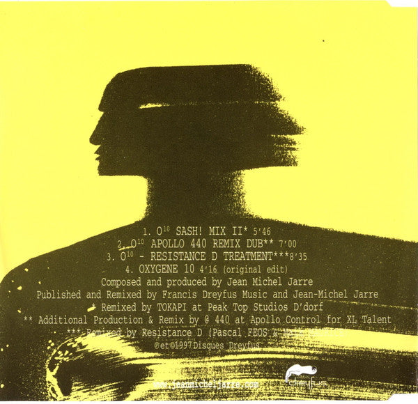 Jean-Michel Jarre : Oxygène 10 (CD, Maxi, Enh)