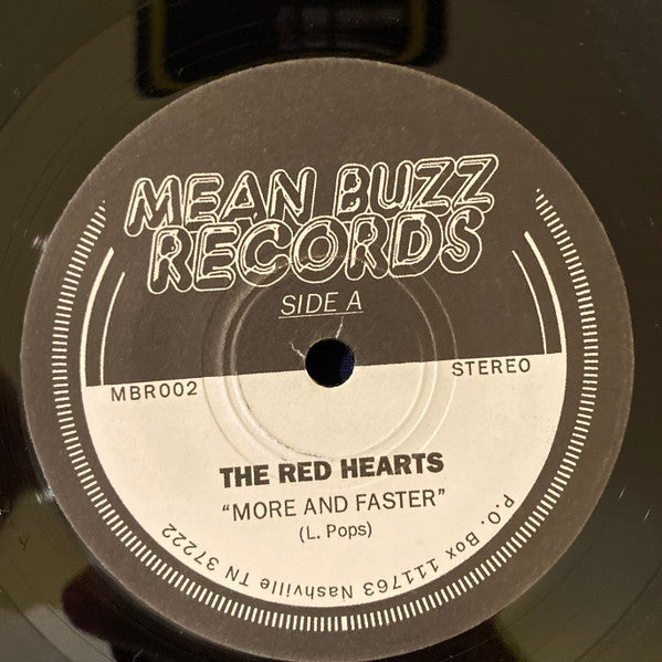 The Red Hearts : More And Faster (7", Single)