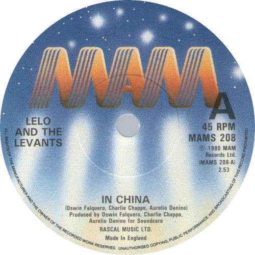 Lelo And The Levants : In China (7", Single)
