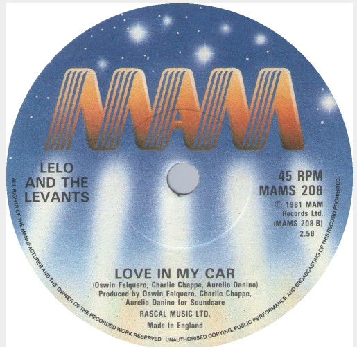 Lelo And The Levants : In China (7", Single)