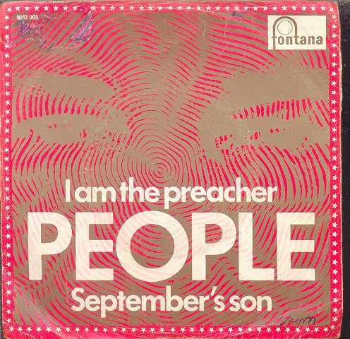 People (31) : I Am The Preacher (7", Single)