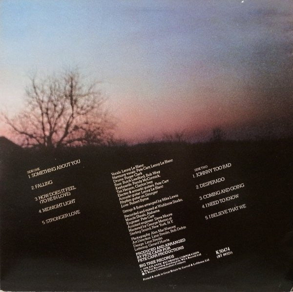 LeBlanc & Carr : Midnight Light (LP, Album)