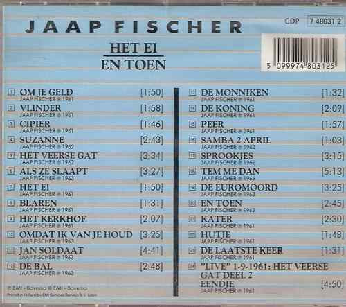 Jaap Fischer : Het Ei - En Toen (CD, Comp)