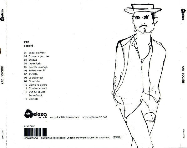 Kad Achouri : Société (CD, Album)
