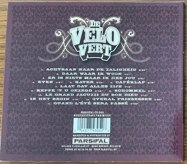 Le Velo Vert : Le Velo Vert (CD, Album)