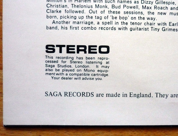 Charlie Parker : Volume 8  Ornithology (LP, Comp, RE, Yel)