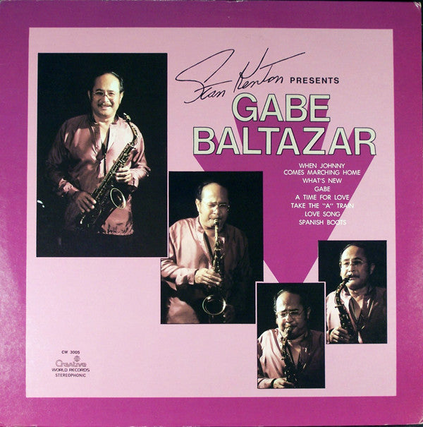 Gabe Baltazar : Stan Kenton Presents Gabe Baltazar (LP)