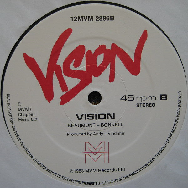 Vision (13) : Love Dance (Club Mix) (12")