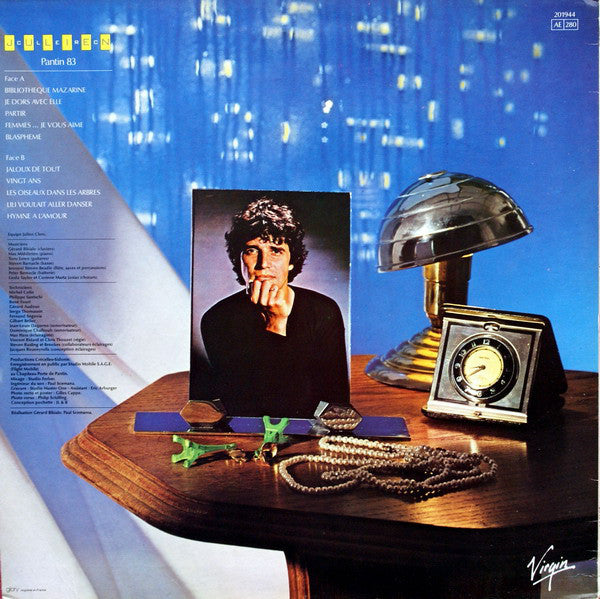 Julien Clerc : Pantin 83 (LP, Album)