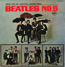 The Beatles = ザ・ビートルズ* : Beatles No. 5 = ビートルズ No. 5 (LP, Comp, Mono, RE)