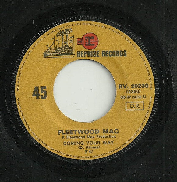Fleetwood Mac : Rattlesnake Shake / Coming Your Way (7", Single)