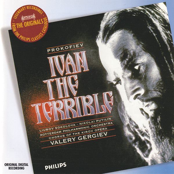 Sergei Prokofiev - Liubov Sokolova, Nikolai Putilin, Rotterdams Philharmonisch Orkest, Kirov Chorus, Valery Gergiev : Ivan The Terrible (CD, Album, RE)
