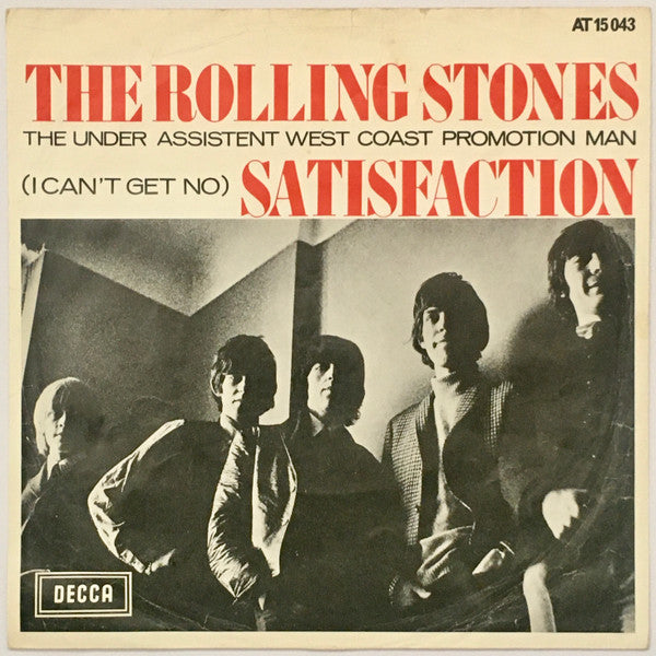The Rolling Stones : (I Can't Get No) Satisfaction (7", Single, Exp)