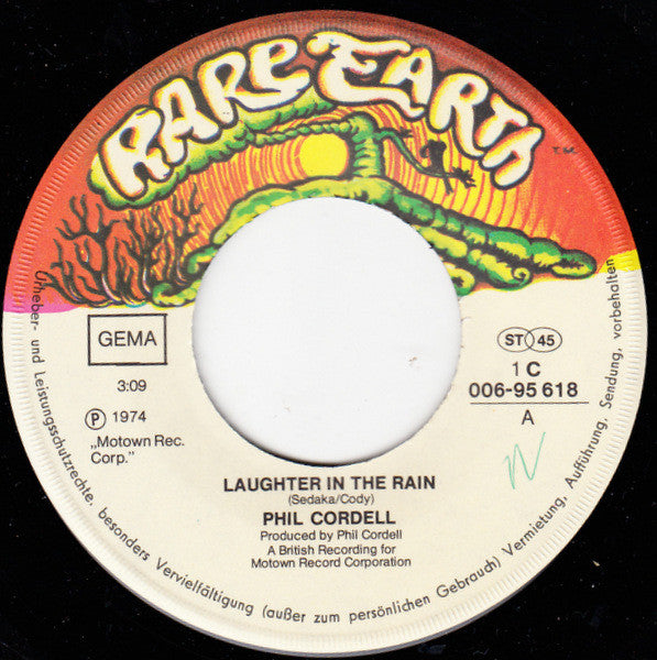 Phil Cordell : Laughter In The Rain (7", Single)