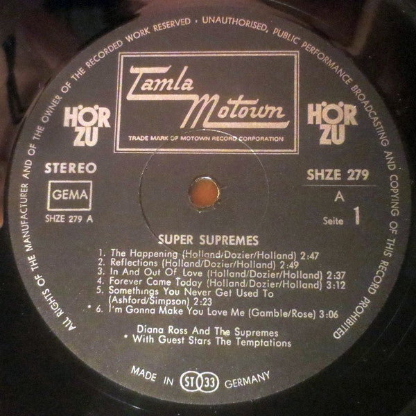 The Supremes : Super Supremes (LP, Comp)