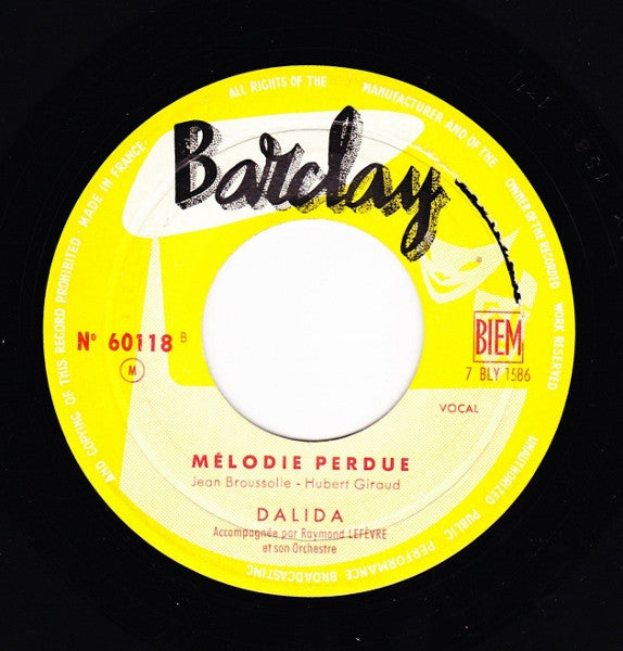 Dalida : Les Gitans  (7", Single)