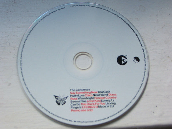 The Concretes : The Concretes (CD, Album, Copy Prot., Promo)